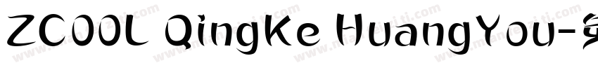 ZC00L QingKe HuangYou字体转换